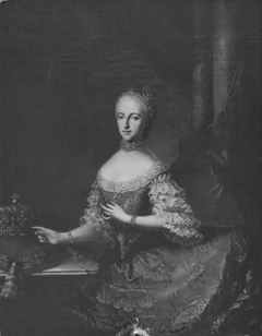 Bildnis der Maria Josepha von Bayern, Gemahlin des Kaisers Joseph II. (1739-1767) (Werkstatt) by Anonymous