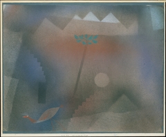 Bird Wandering Off by Paul Klee