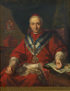 Cardinal Juan José Bonel y Orbe by Bernardo López Piquer