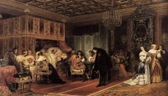 Cardinal Mazarin's Last Sickness by Paul Delaroche