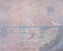 Charing Cross Bridge by Claude Monet