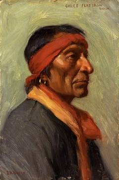 Chief Flat Iron by Joseph Henry Sharp