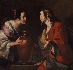 Christ and the Woman of Samaria by Bernardo Strozzi