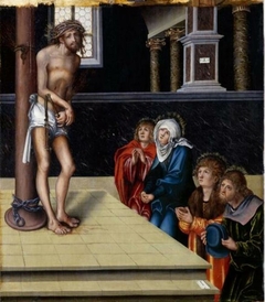 Christ as man of sorrows by Lucas Cranach the Elder