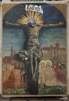 Christ on the cross by Leon Wyczółkowski