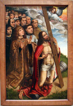 Christ the mediator, with Philip the Fair by Colijn de Coter