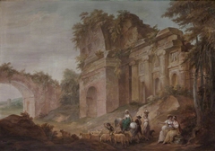 Classical Ruins by William Hamilton