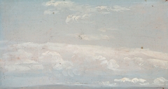 Cloud study by Johan Christian Dahl