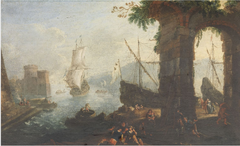 Coast Scene by Unknown Artist