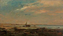 Coastal View by Charles-François Daubigny