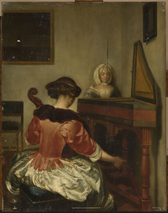 Concert for cello and harpsichord by Gerard ter Borch