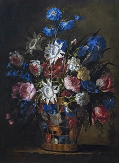 Corbeille de fleurs by Juan de Arellano