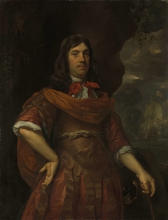 Cornelis Tromp (1629-91). Lieutenant-Admiral General by Johannes Mytens