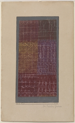 Curtain by Paul Klee