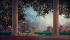 Daybreak by Maxfield Parrish