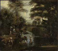 Die Furt by Jan Siberechts