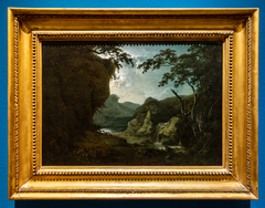 Dovedale by Moonlight by Joseph Wright of Derby