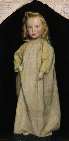 Edward Robert Hughes as a child by Arthur Hughes