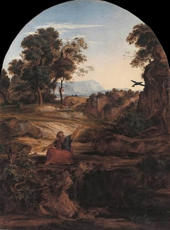 Elijah in the Wilderness by Ferdinand Olivier