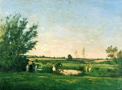 Environs de Saint Privé, Yonne by Henri Harpignies