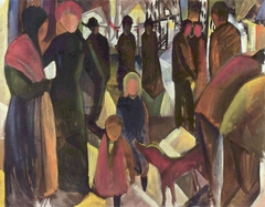 Farewell by August Macke