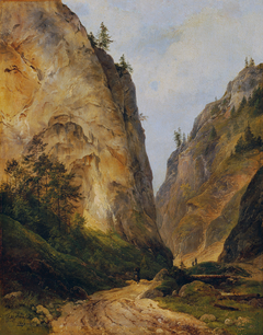 Felsental (Im Höllental) by Franz Steinfeld