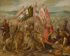 Five Allegories of the Turkish Wars: Battle of Brașov by Hans von Aachen