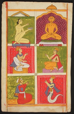 Folio from the Bhaktamara Stotra (“Hymn of the Immortal Devotee”) by Anonymous