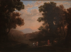 Ford of a River by Claude Lorrain