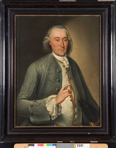 Frederik Johan Cloeck (1706-1783) by Fridericus Carolus de Hosson