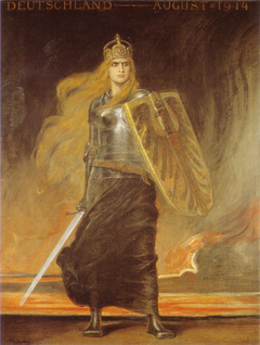 Germania by Friedrich August von Kaulbach