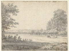 Gezicht in de omgeving van Doorwerth by Joris van der Haagen