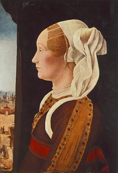 Ginevra Bentivoglio by Ercole de' Roberti