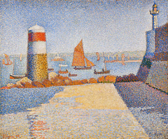 Gouverlo, Portrieux by Paul Signac