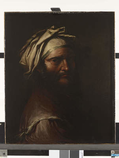 Head of a Man with a Turban by Salvator Rosa