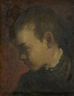 Head of a youth by Thomas Couture