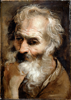 Head of an Old Man by Anonymous