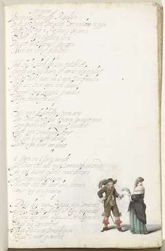 Heer en dame by Gesina ter Borch