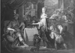 Herodias mit dem Haupt des Johannes by Victor Honoré Janssens