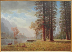 Hetch Hetchy Valley, California by Albert Bierstadt