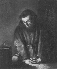 Hl. Frankiskus von Assisi (Werkstatt) by Pietro della Vecchia