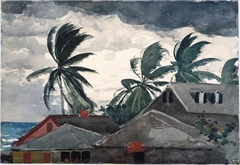 Hurricane, Bahamas by Winslow Homer