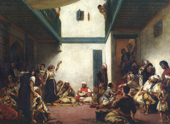 Jewish Wedding in Morocco by Eugène Delacroix