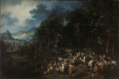 John the Baptist Preaching by Johann Jakob Hartmann