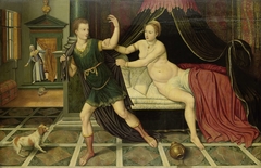 Joseph and Potiphar's Wife by Unknown Artist