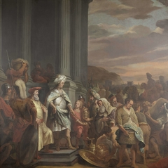 King Cyrus Handing over the Treasure Looted from the Temple of Jerusalem by Ferdinand Bol