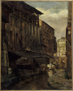 La Bièvre, rue de Valence by J S Le Merle