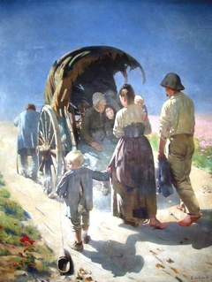 La Misère en route by Désiré Lubin