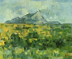 La Montagne Sainte-Victoire vue des Lauves by Paul Cézanne