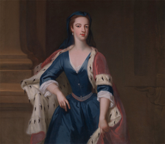 Lady Anne Cavendish (daughter of Elihu Yale ?) by Jonathan Richardson